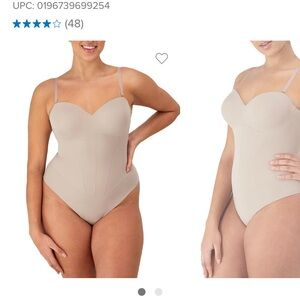 Maidenform Beige Shapewear Bodysuit